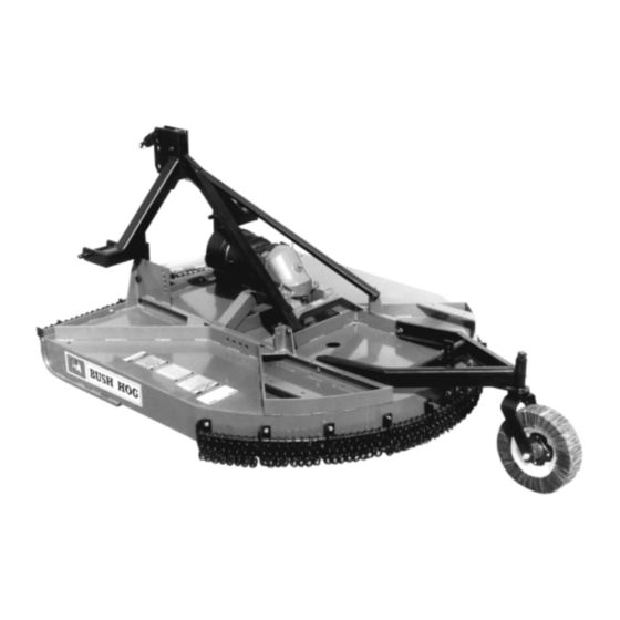 Bush Hog 306 Series Operator's Manual