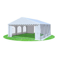 Stabilezelte Giant Pro PVC 5x10m Assembly Instruction Manual