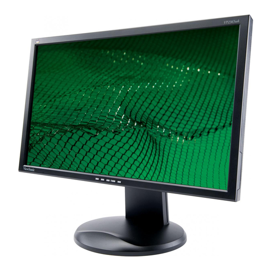ViewSonic VP2365WB User Manual