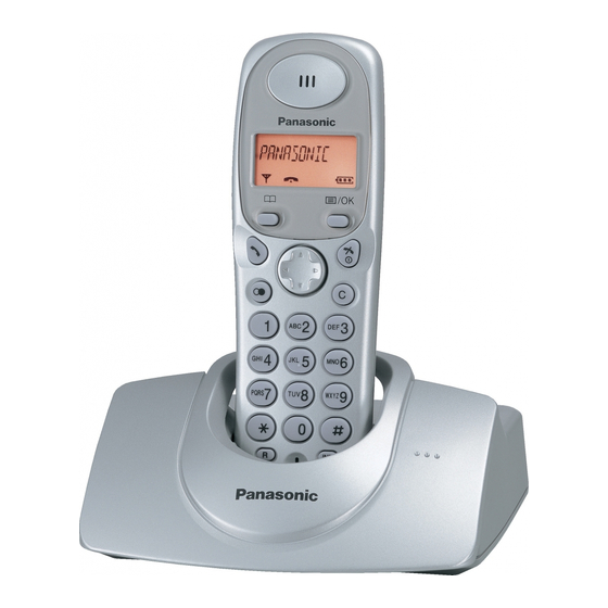 Panasonic KX-TG1102 Operating Instructions Manual