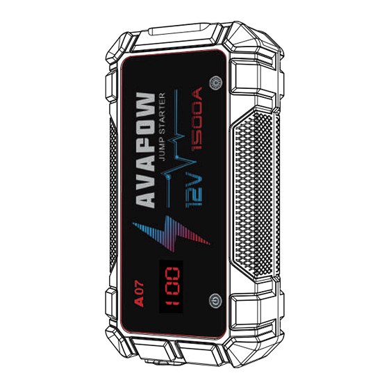 AVAPOW A07 Manual