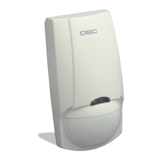 DSC LC-103-PIMSK, LC-123-PIMSK - Dual-Tech Motion Sensor Manual