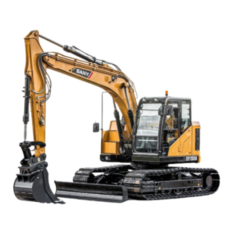 SANY SY155U Quick Start Manual