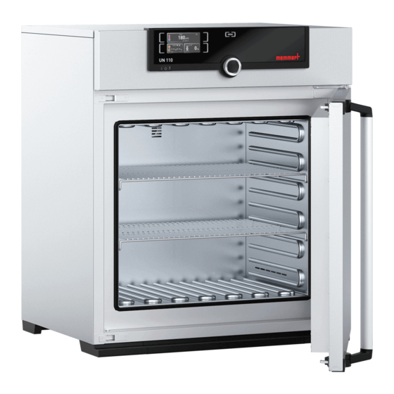 Memmert SN Series Manuals