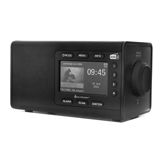 SOUNDMASTER DAB900 Manual