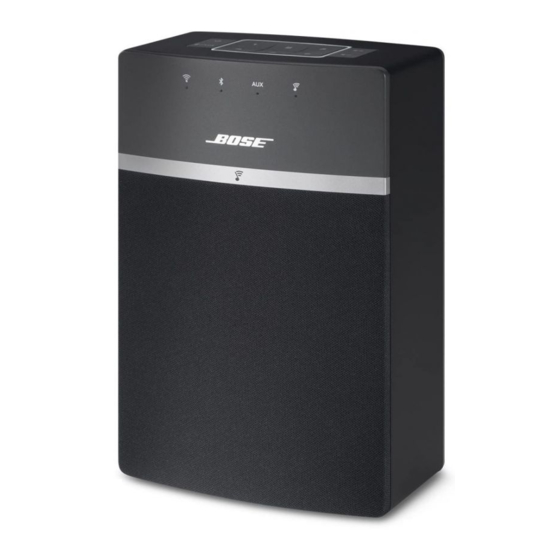 Bose SoundTouch 10 Owner's Manual