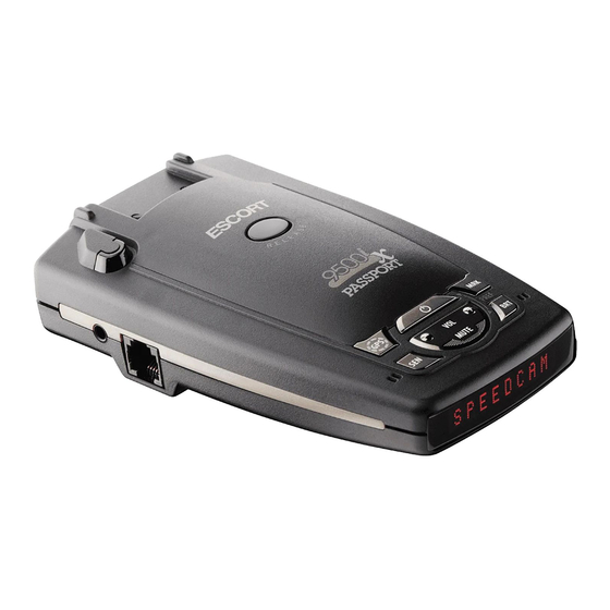 Escort Passport 9500ix User Manual