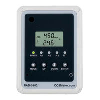 Co2meter RAD-0102-6 Operating Instructions Manual