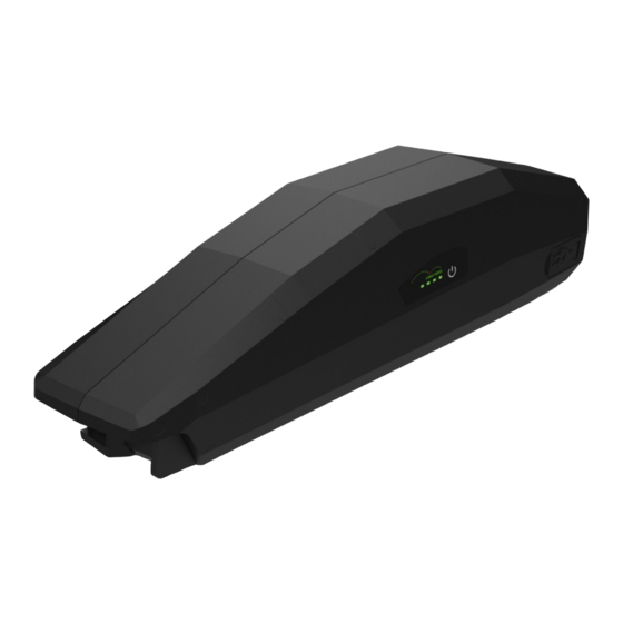 e-bike vision POWERPACK 745 Wh Manual/Safety Notes