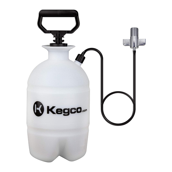 Kegco Deluxe Instruction Manual