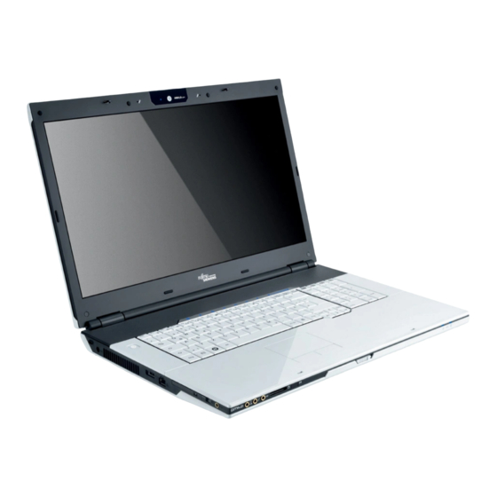 Fujitsu Siemens Computers AMILO Notebook Xi 3650 Quick Start Manual