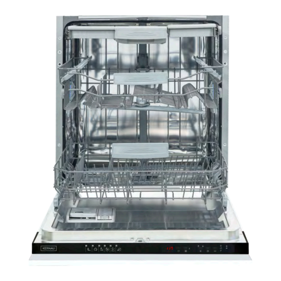 Kernau KDI 6955 SD Built-in Dishwasher Manuals