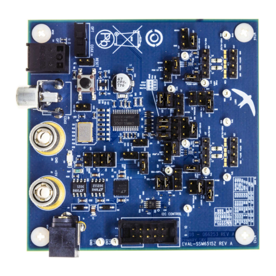 Analog Devices EVAL-SSM6515 User Manual