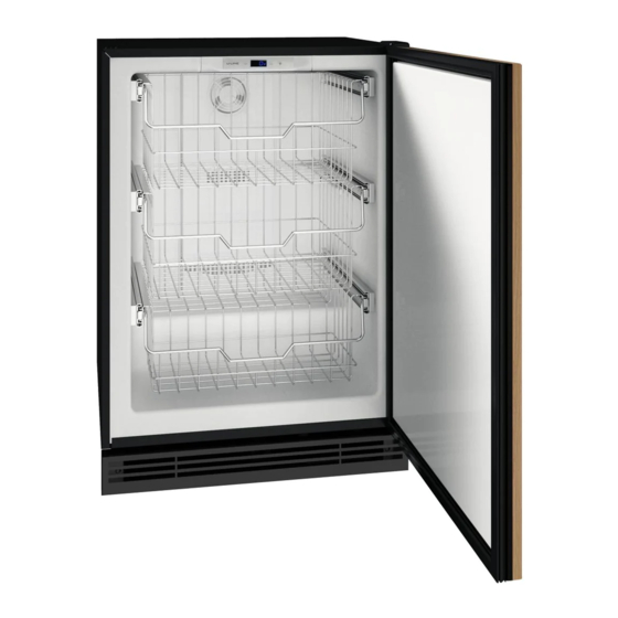 U-Line UHFZ124-IS01A User Manual & Service Manual