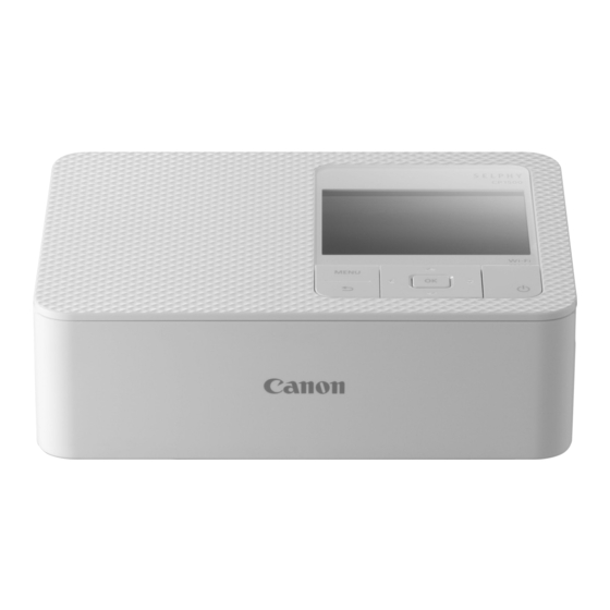 Canon SELPHY CP1500 Manual