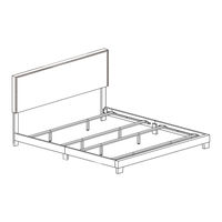 Hillsdale Furniture WILLOW 2669-500L-660L Assembly Instructions Manual