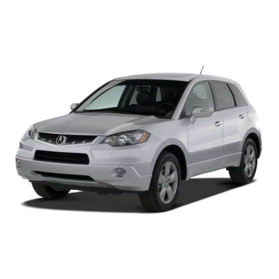 Acura RDX 2007 Specfications