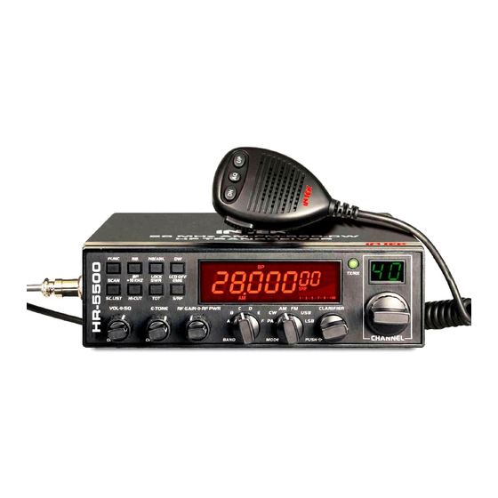Intek HR-5500 Owner's Manual
