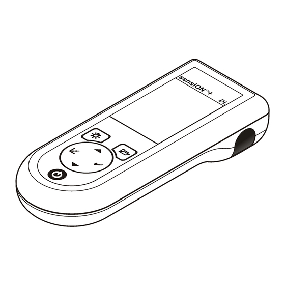 Hach sensION+ EC5 DL User Manual