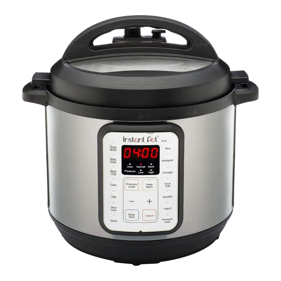 INSTANT POT VIVA SERIES USER MANUAL Pdf Download | ManualsLib