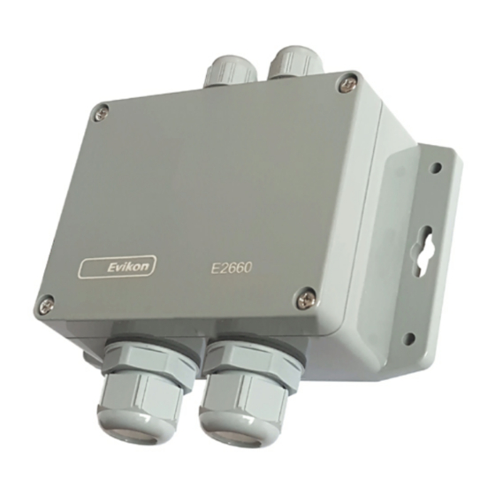 Evikon E2660-CO-CO2 User Manual