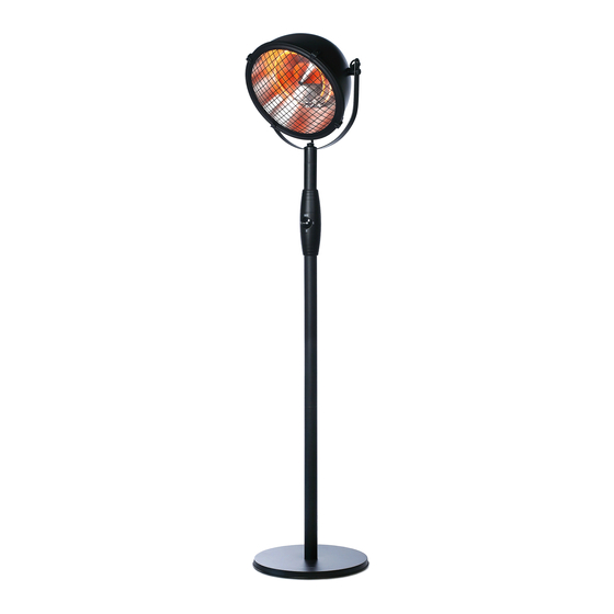 User Manuals: Veltron ZHQ2070-TR Electric Patio Heater