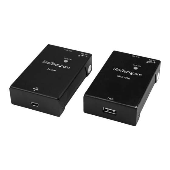 StarTech.com 8STUSB2001EXTV Manual