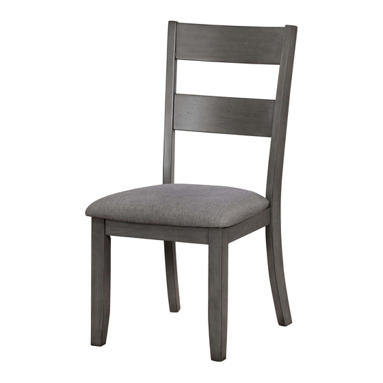 Furniture of America CM3162SC-2PK Assembly Instructions