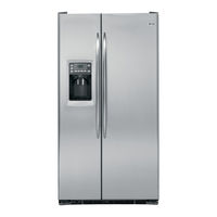 GE PSHF6YGXWW - Profile 26' Dispenser Refrigerator Owner's Manual And Installation