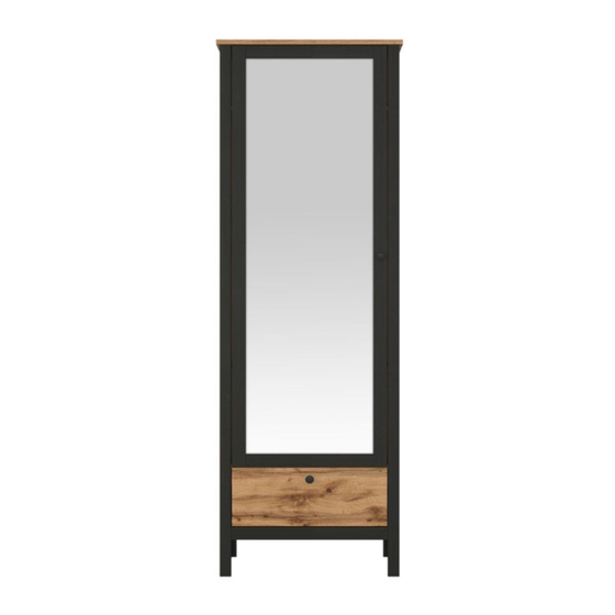 BRW LOFT B156-SZF1W1S/60 Assembly