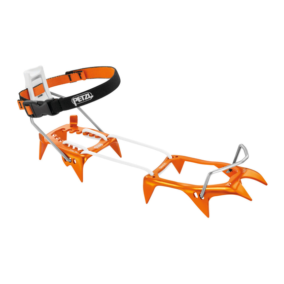 Petzl LEOPARD LLF Ski Touring Crampon Manuals