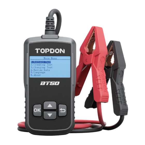 Topdon BT50 User Manual