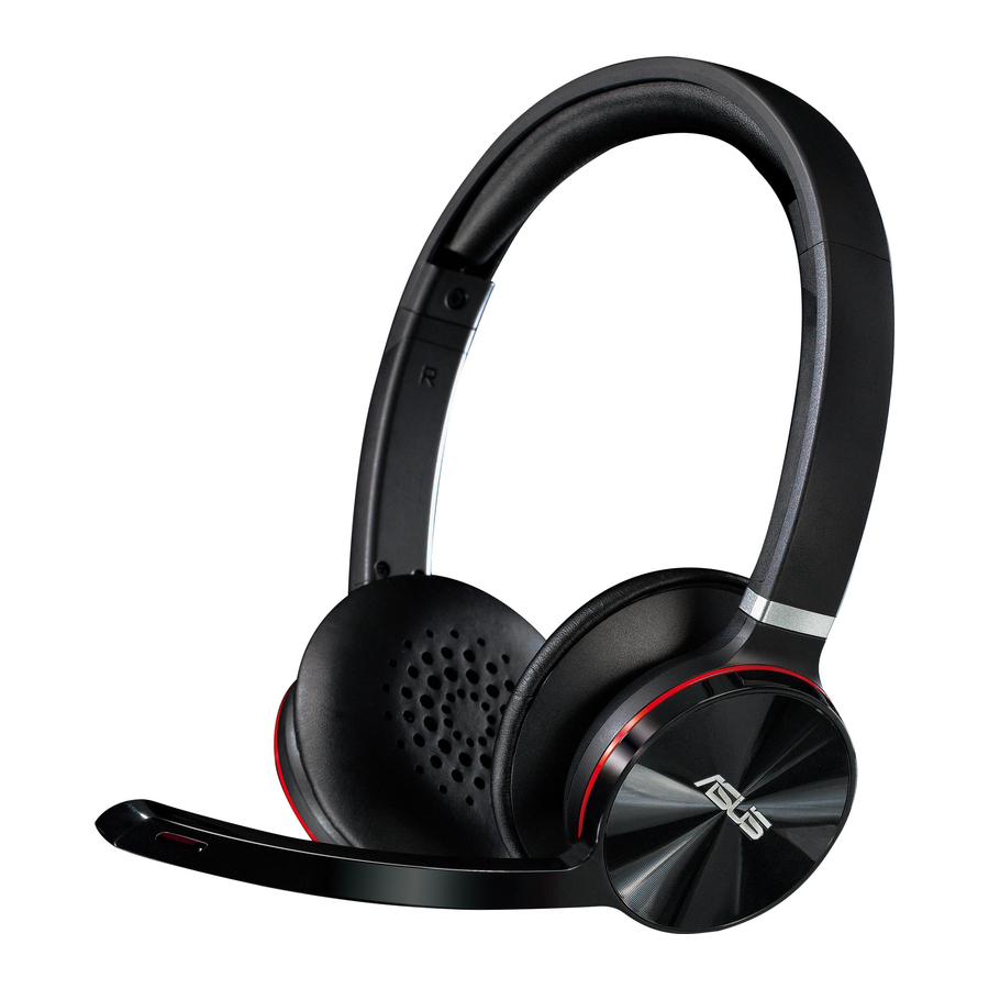 Asus HS-W1 - Wireless Headset Manual