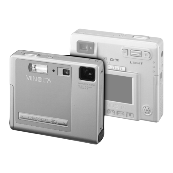 Minolta Dimage Dimage Xi Instruction Manual
