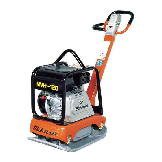 MULTIQUIP Mikasa MVH120VGH Operation And Parts Manual