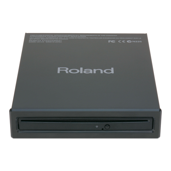 Roland CD-01A Owner's Manual
