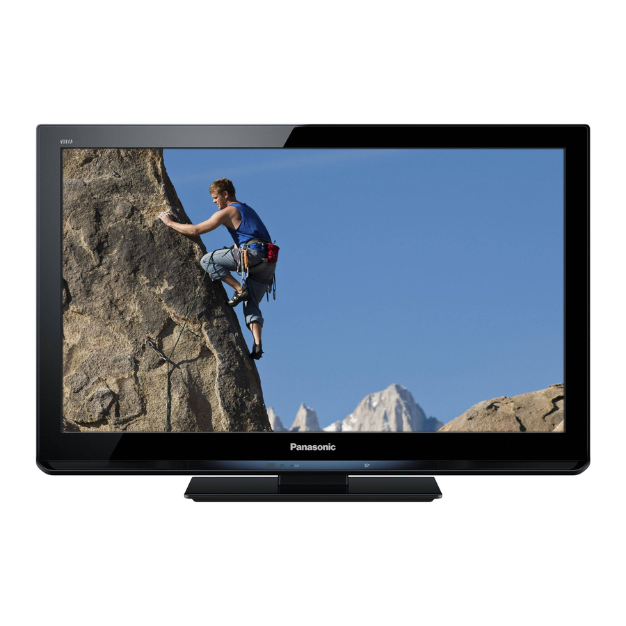 Panasonic Viera TX-L37U3B Operating Instructions Manual