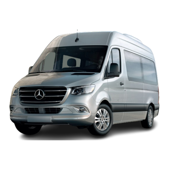 Mercedes-Benz Sprinter 2019 Operating Instructions Manual