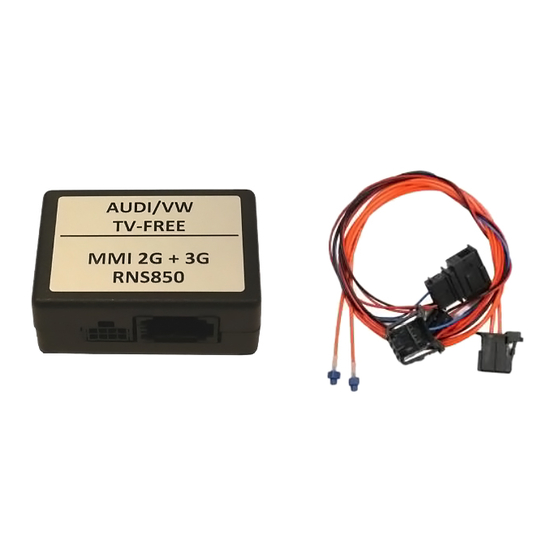 Caraudio-Systems TF-MMI User Manual