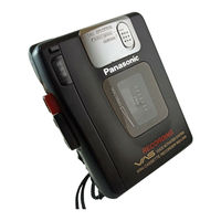 Panasonic RQ-L31 - Cassette Dictaphone Operating Instructions Manual
