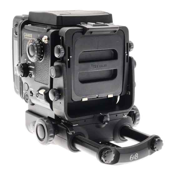 FujiFilm GX680 III Owner's Manual
