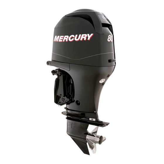 User Manuals: Mercury Jet OptiMax 80 Outboard Motor