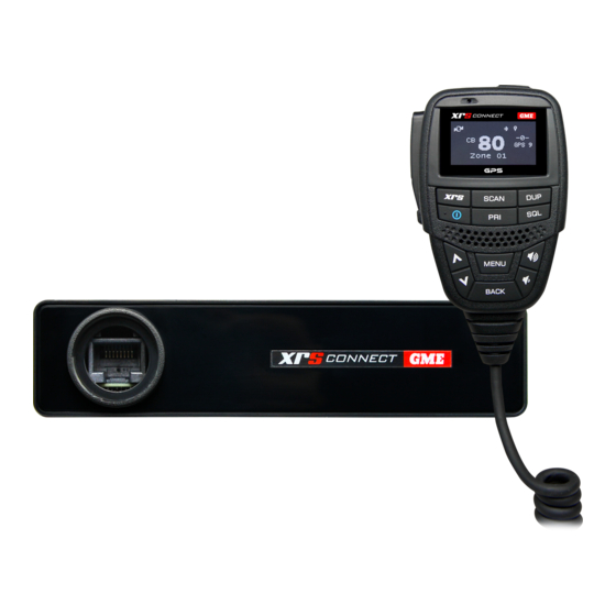GME XRS-390C Quick Start Manual