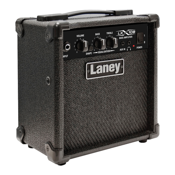 Laney LX10B User Manual