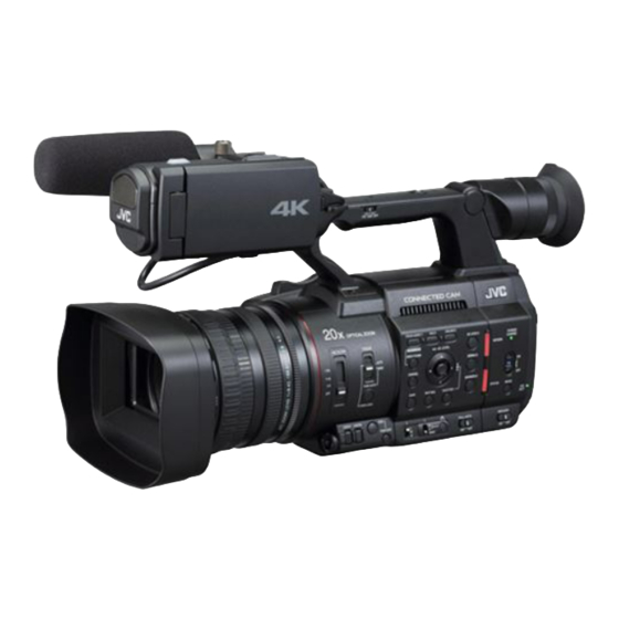 JVC CONNECTED CAM GY-HC500MC Instructions Manual