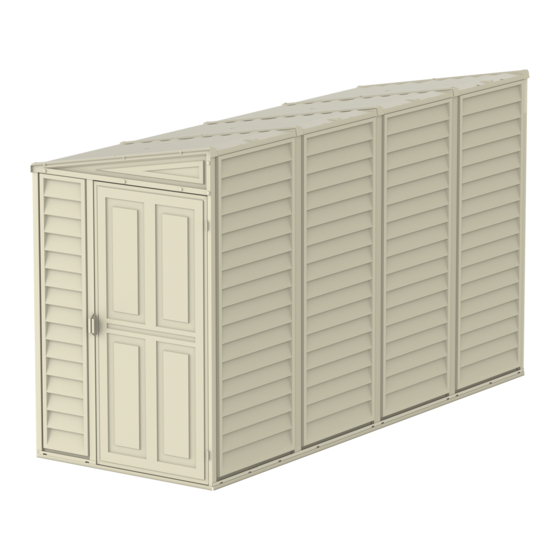 USP DURAMAX 4 Ft x 10 Ft SideMate Manual