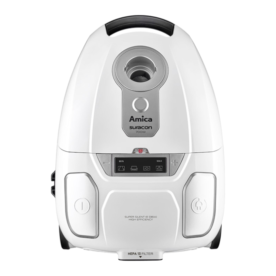 Amica VM 7001 Cylinder Vacuum Cleaner Manuals