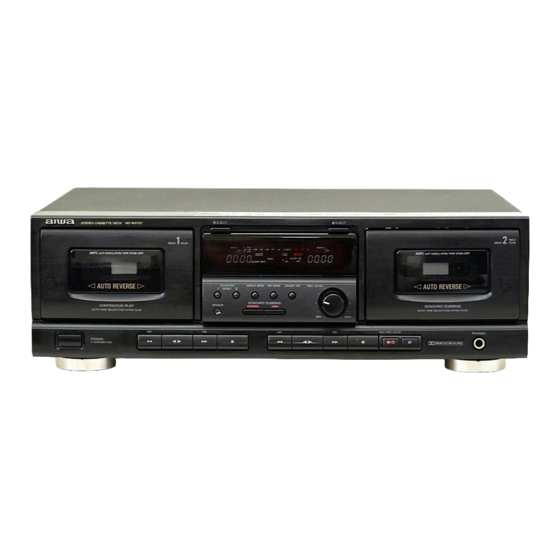 Aiwa AD-WX727 Service Manual