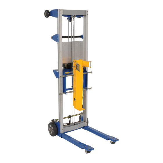 Vestil A-LIFT-S Manual