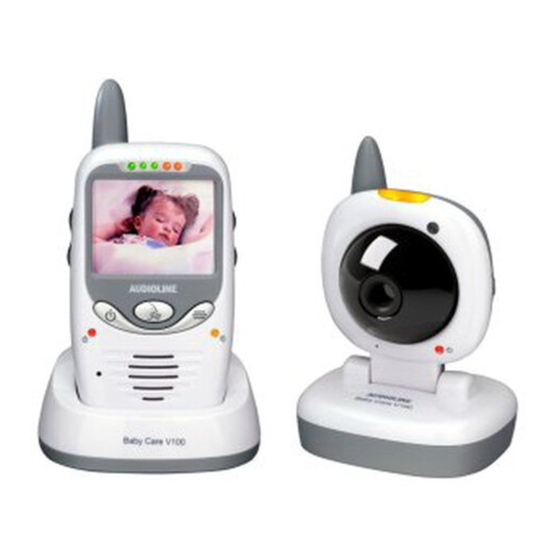 AUDIOLINE BABYCARE V100 Operating Instructions Manual